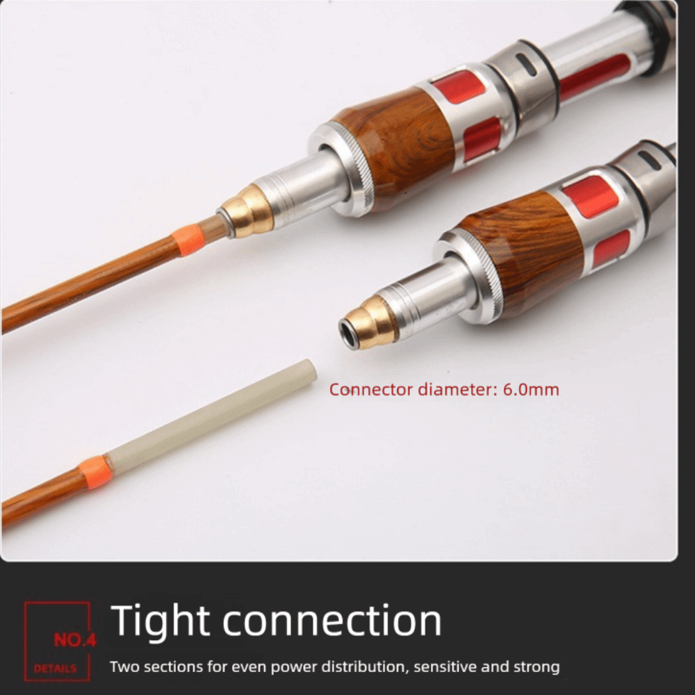 4 Sections Spinning Fishing Ro - Fishing Rod Carbon Fiber 评论和价格