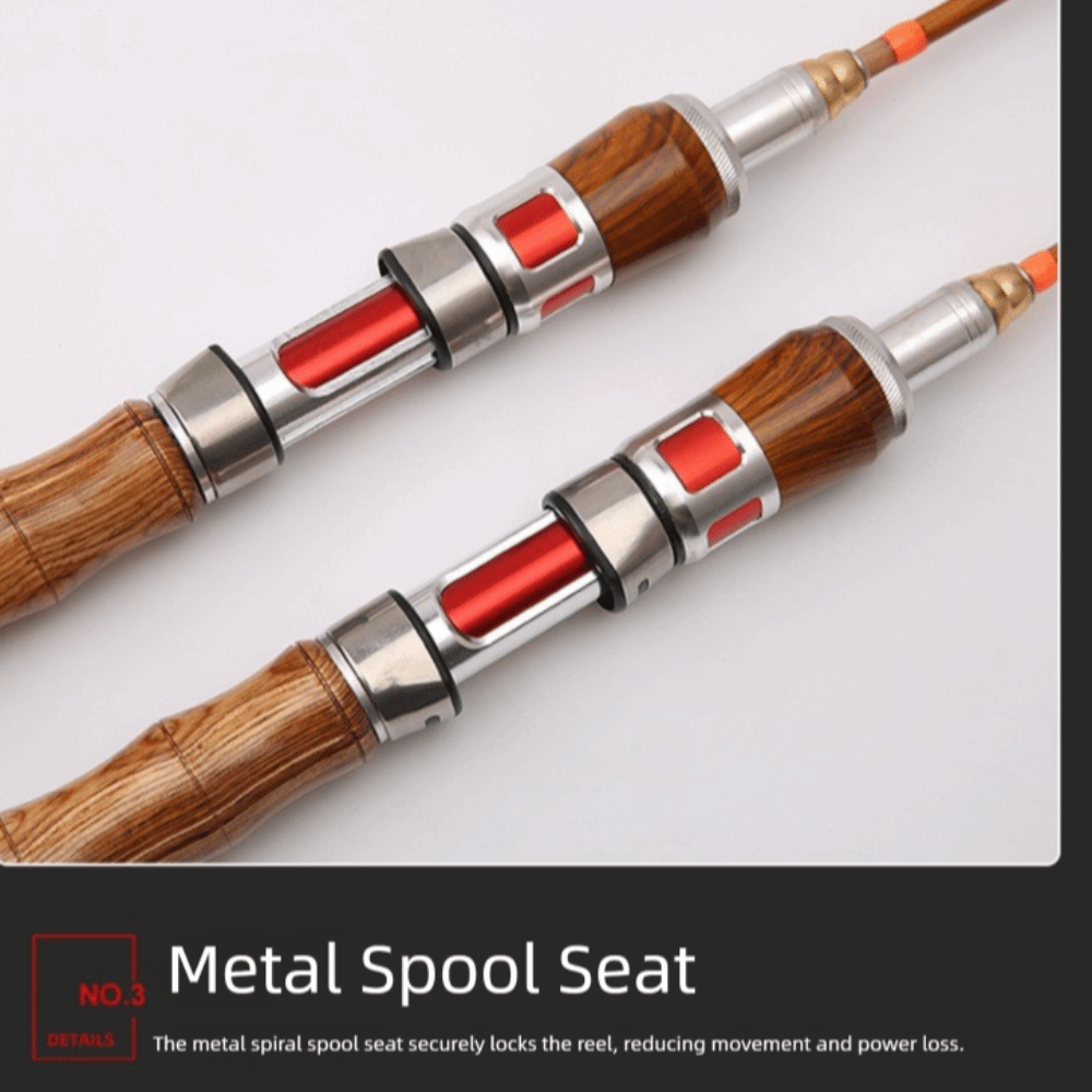 4 Sections Spinning Fishing Ro - Fishing Rod Carbon Fiber 评论和价格