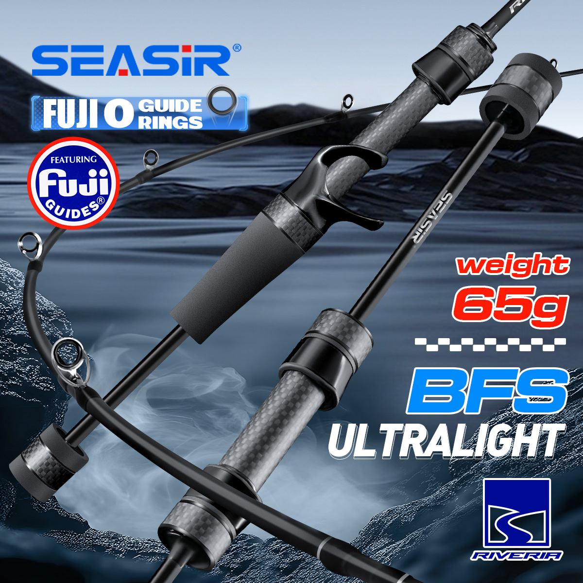 Seasir Riveria BFS Ultralight  - Fishing Rod Ice 评论和价格